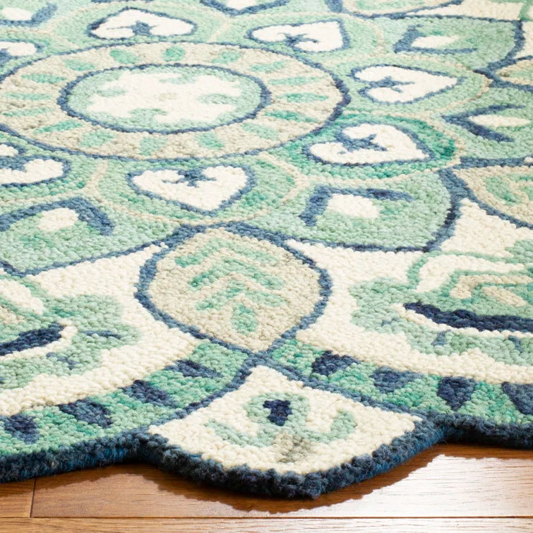 Melania Novelty Hand Tufted Wool And Cotton With Latex Oriental Rug