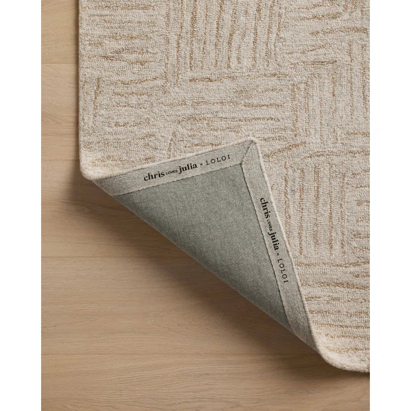 Chris Loves Julia x Loloi Polly Smoke / Sand Area Rug