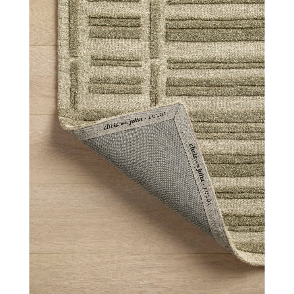 Chris Loves Julia x Loloi Bradley Sage / Olive Area Rug