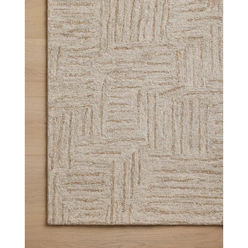 Chris Loves Julia x Loloi Polly Smoke / Sand Area Rug